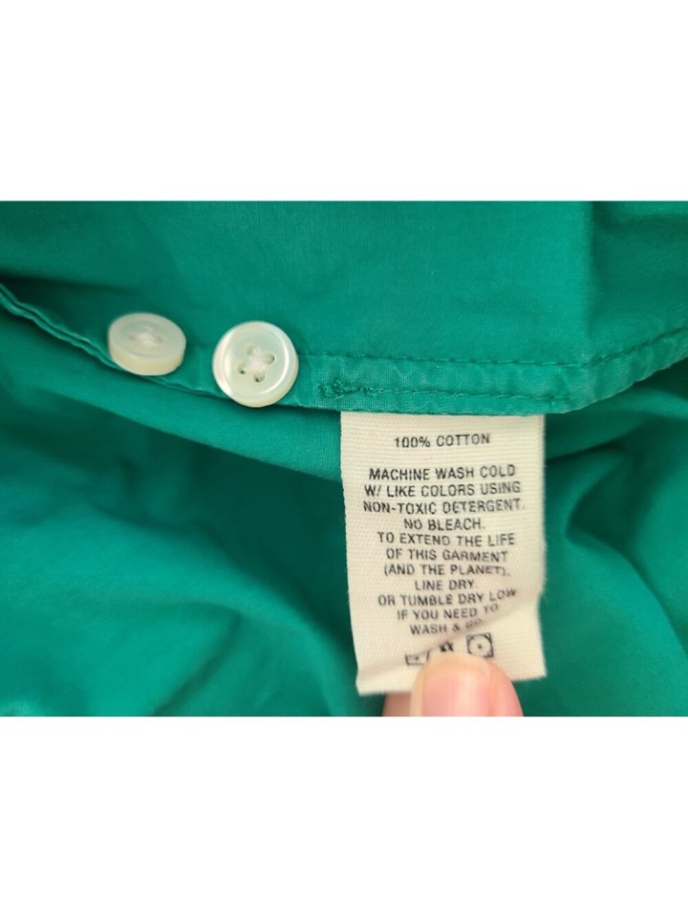Alex Mill Jo Shirt Relaxed Fit Chest Pocket green size XS - Picture 8 of 8